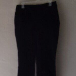 "DG2" Diane Gelman pull on pants, velvety feel, black, size MT